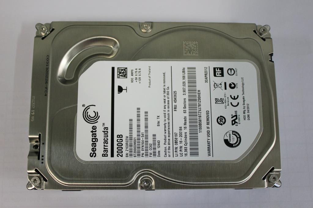 Lenovo 16200184 Hdd-Lh Seagate Grenada St2000D