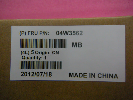 Lenovo 04W3562 - Part