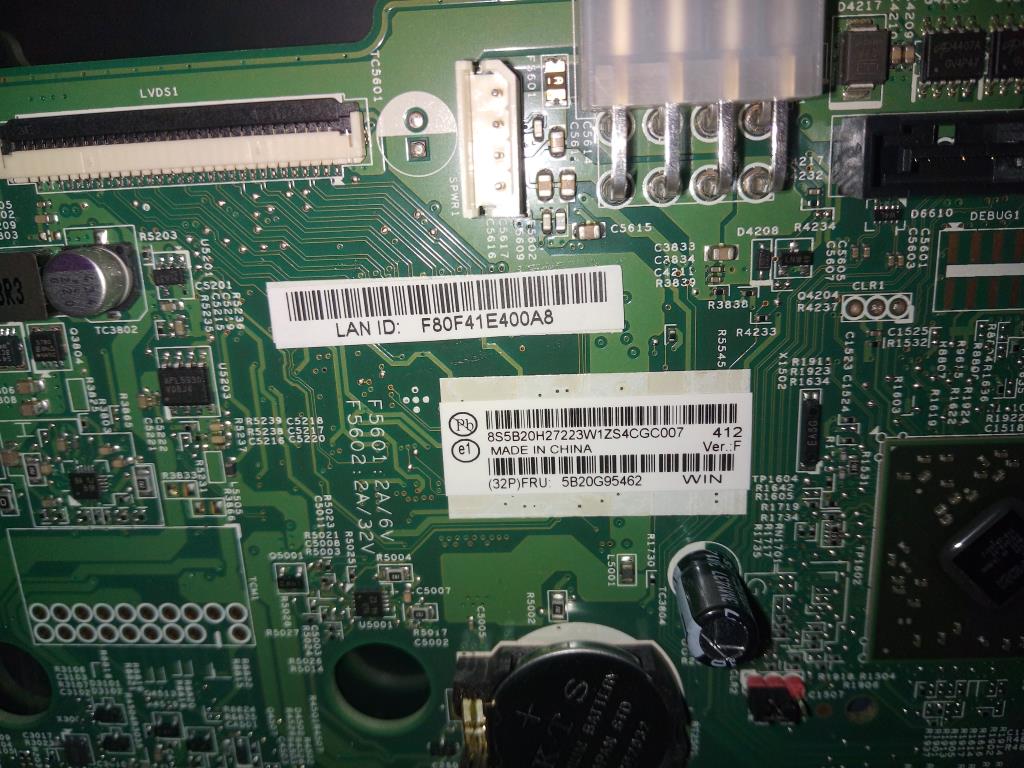 Lenovo 5B20G95462 Pl System Boards