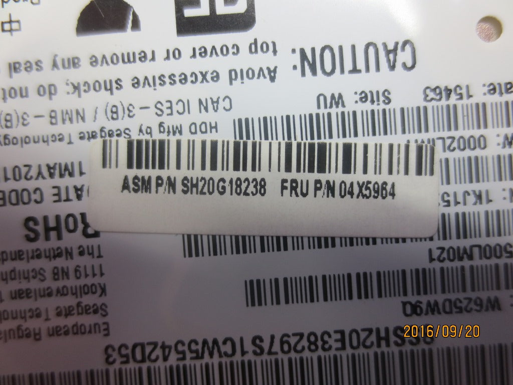 Lenovo Hd Hard Drives - 04X5964