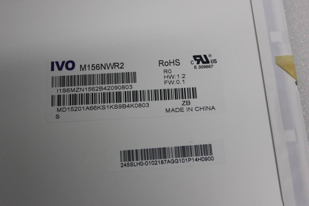 Lenovo 18004784 Lcd Ivo M156Nwr2 R0 Hd G W Led