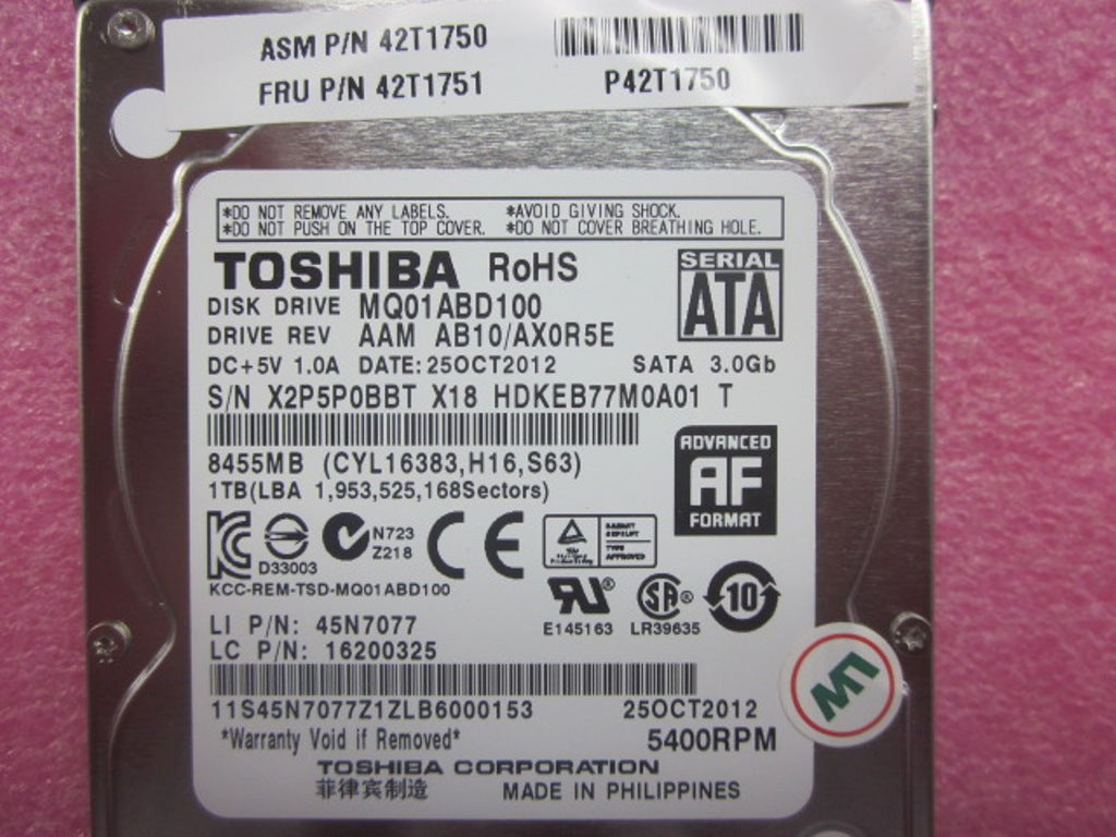 Lenovo Hd Hard Drives - 42T1751