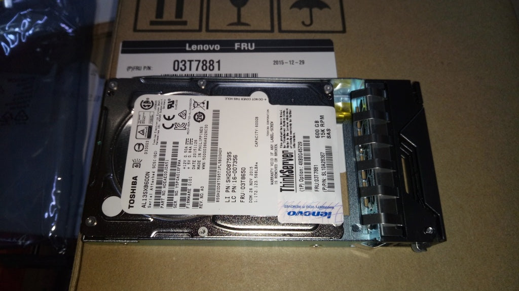 Lenovo Hh Hot Swap Hard Drive - 03T7881