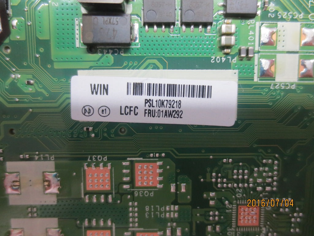 Lenovo Pl System Boards - 01AW292