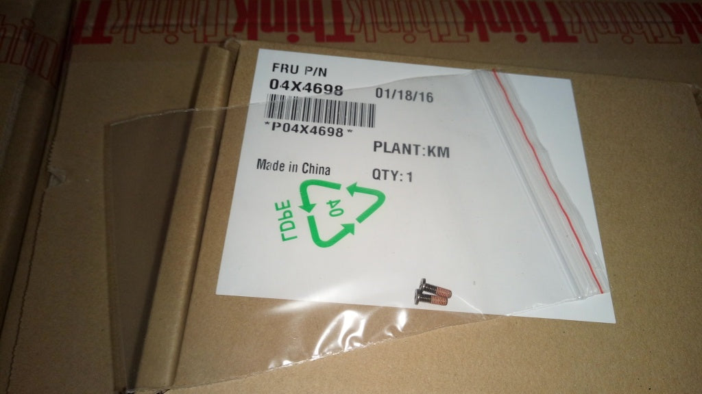 Lenovo Ks Kits Screws And Labels - 04X4698