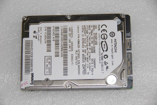 Lenovo 16003518 Hdd 250G Hitachi Hts543225L9A3