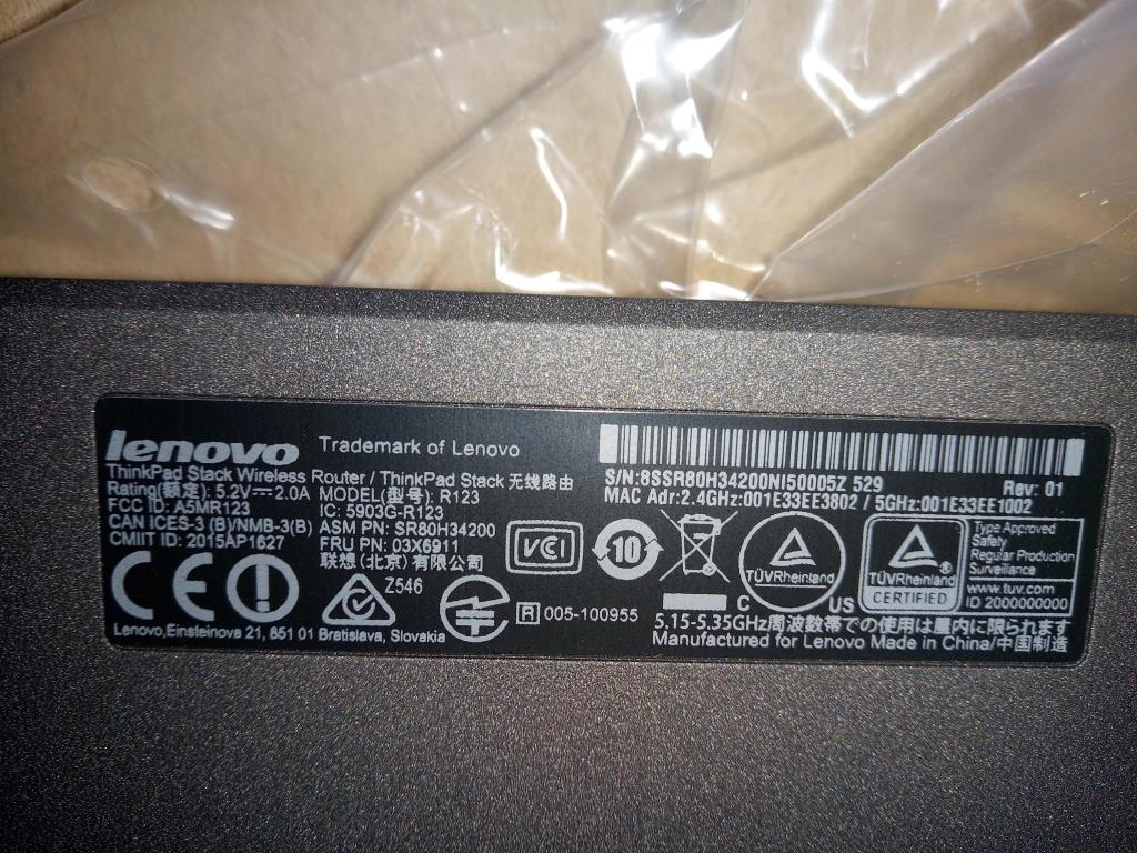 Lenovo Ci Cards Misc Internal - 03X6911