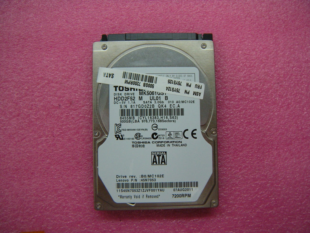Lenovo 75Y5125 - Part