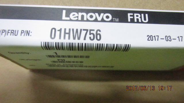 Lenovo Memory Fru Sodimm 4Gb Ddr4 240 - 01HW756