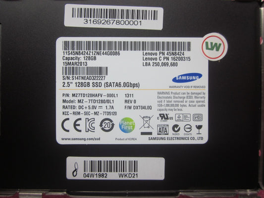 Lenovo Ssd Assembly - 04W1982