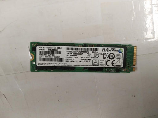 Lenovo (00UP448) 128GB M.2 SSD, 2280, PCIe 3.0 x4, Samsung