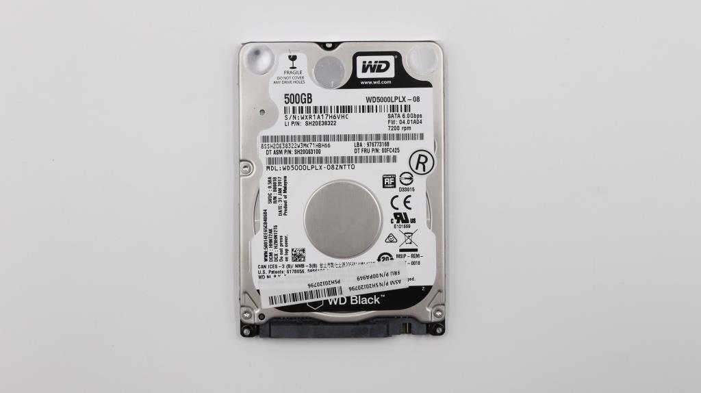 Lenovo 01AW237 500G,7200,7Mm,Seagate,Sata,Opa