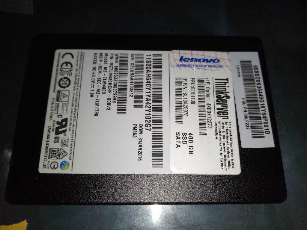 Lenovo Sd Solid State Drives - 00XH130