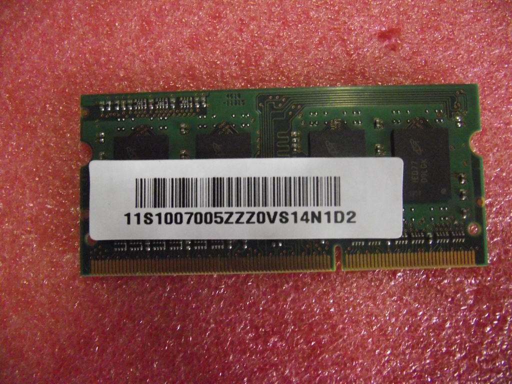 Lenovo 1007005 Ddriii Sodimm 2G Mt8Jsf25664Hz