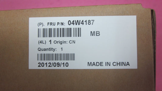 Lenovo 04W4187 - Part