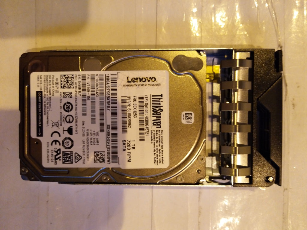 Lenovo Hdd Asm Hs 1Tb Sata 7200 6G 2. - 00XH253