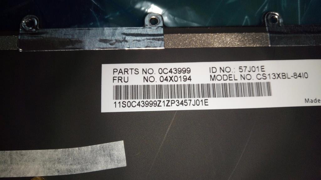 Lenovo Ki Keyboards Internal - 04X0194