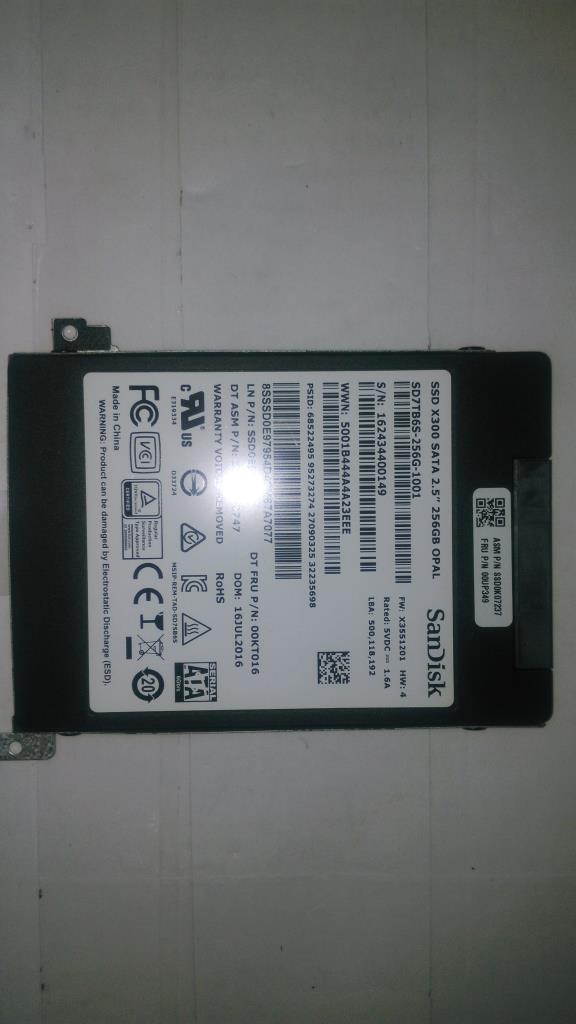 Lenovo 00UP349 Sd Solid State Drives