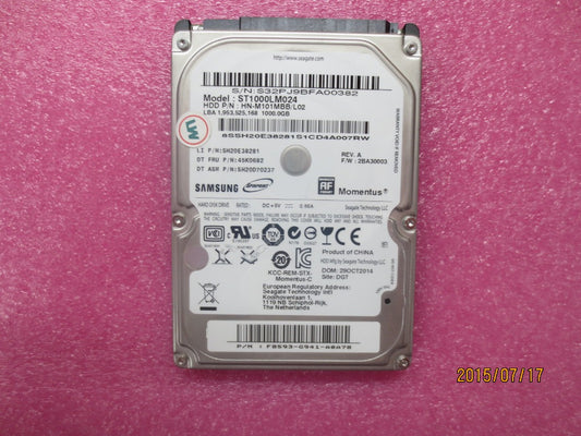 Lenovo 45K0682 Hard Drives