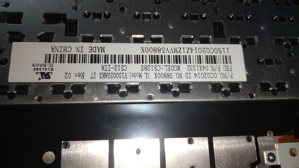 Lenovo Ki Keyboards Internal - 04X1332