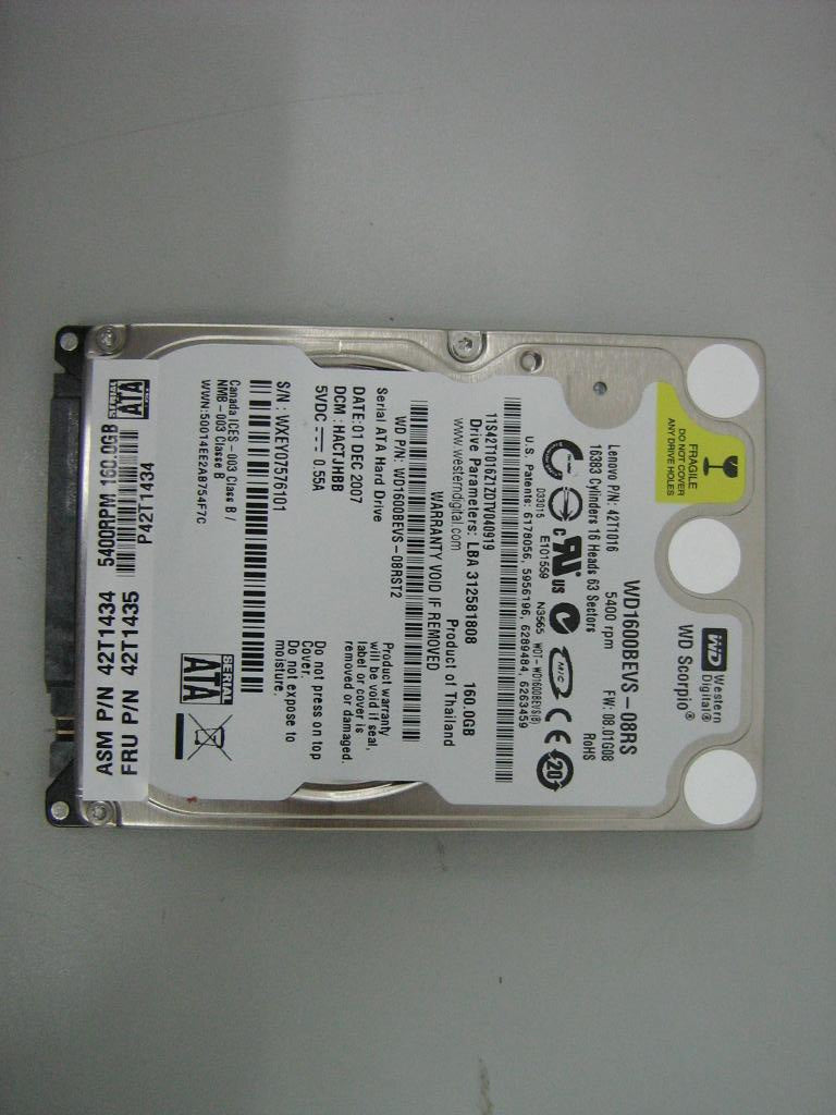 Lenovo Hard Drives - 42T1435