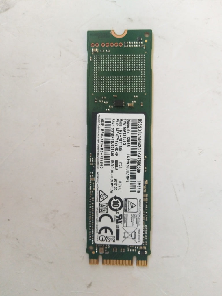 Lenovo Ssd Asm Ss Mznty128Hdhp-000L2 - 5SD0L14643