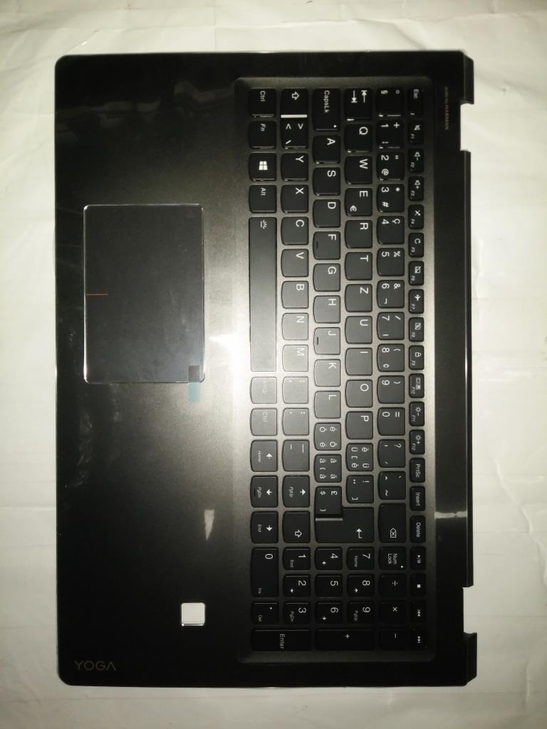 Lenovo Up Assembly W/Kb Bl Bk Fp Yoga - 5CB0M32713