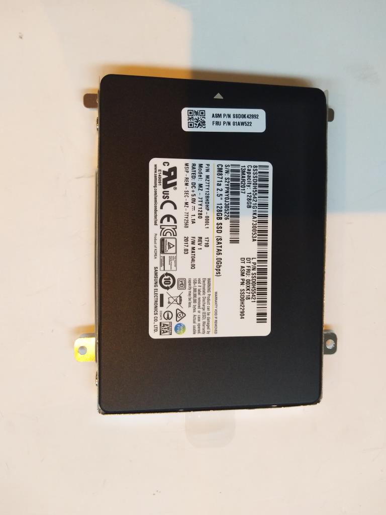 Lenovo 01AW522 Sd Solid State Drives