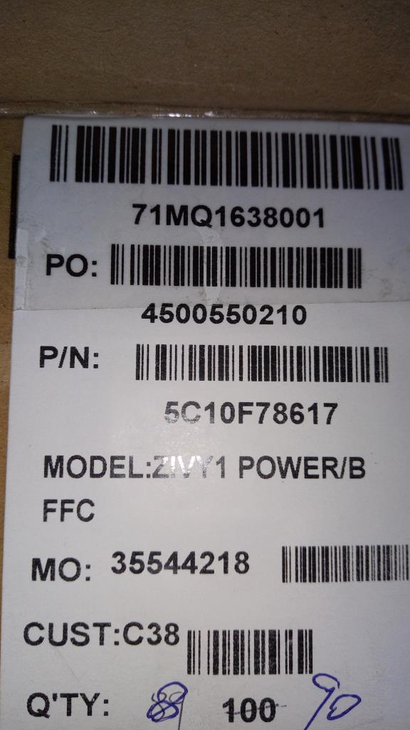 Lenovo Ct Cables Internal - 5C10F78617