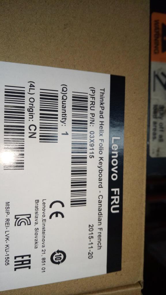 Lenovo Keyboards - 03X9115