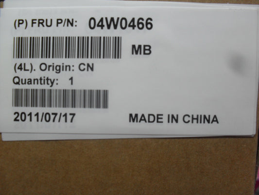 Lenovo Lenovo Part @ - 04W0466