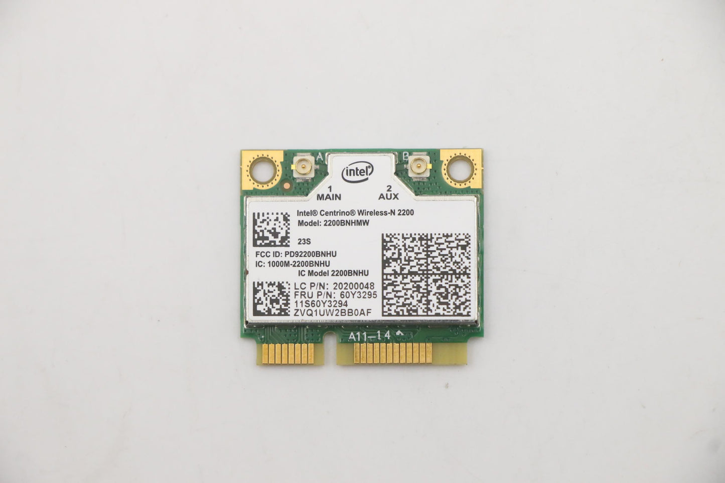 Lenovo 20200048 Wireless Intel 2200N Mow M Pci