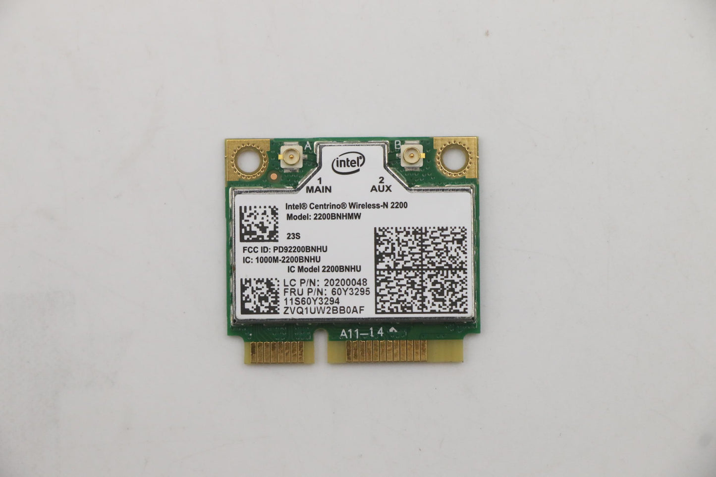 Lenovo 20200048 Wireless Intel 2200N Mow M Pci