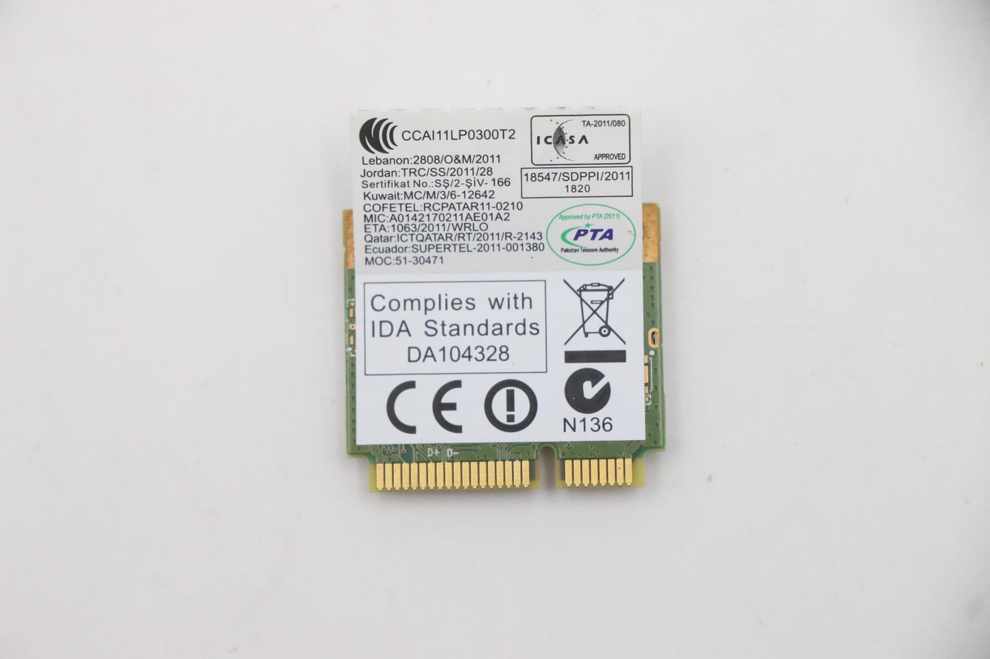 Lenovo 20200197 Cw Wireless Wan Adapters