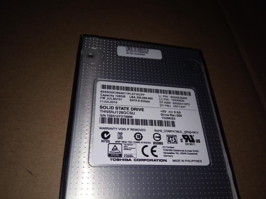 Lenovo Sd Solid State Drives - 00HN453