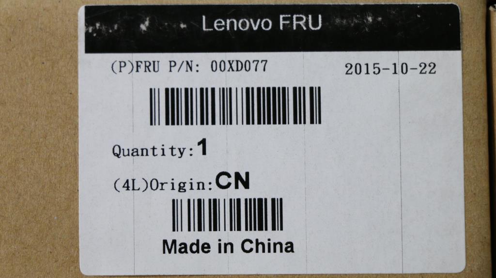 Lenovo Ma Mechanical Assemblies - 00XD077