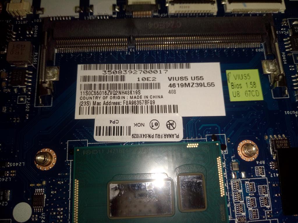 Lenovo Mb Assembly - 04X1029