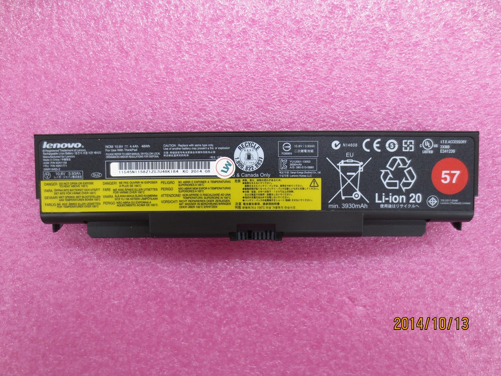 Lenovo Ba Rechargeable Batteries - 45N1771