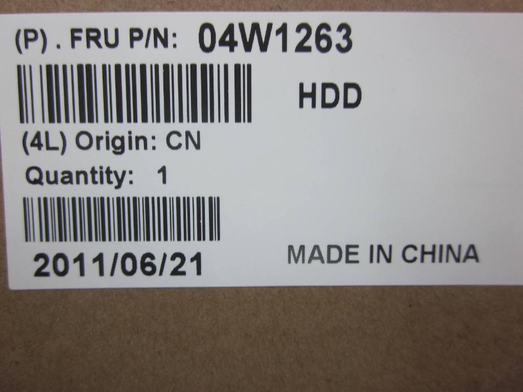 Lenovo Hard Drives - 04W1263