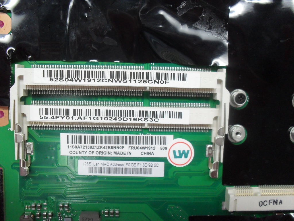 Lenovo Pl System Boards - 04W1912