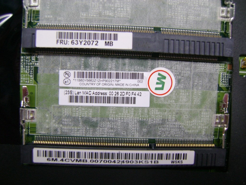 Lenovo Pln62Lmamt - 63Y2072