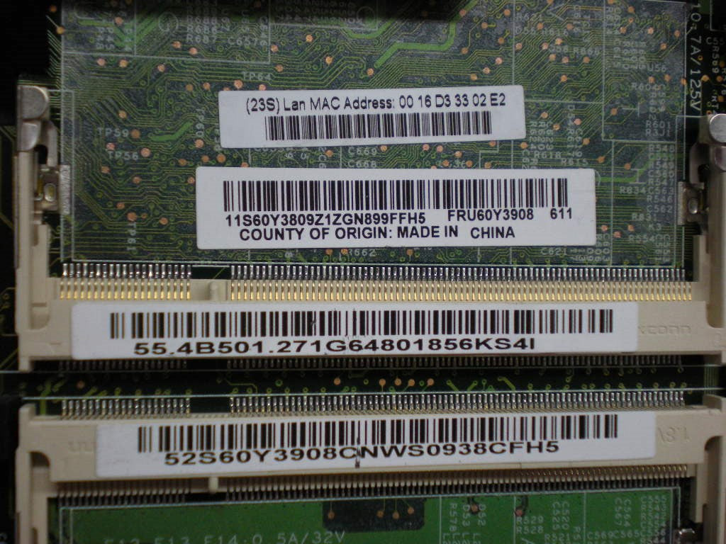 Lenovo System Boards - 60Y3908