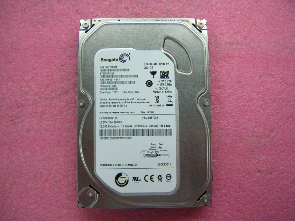 Lenovo 03T7039 Hard Drives