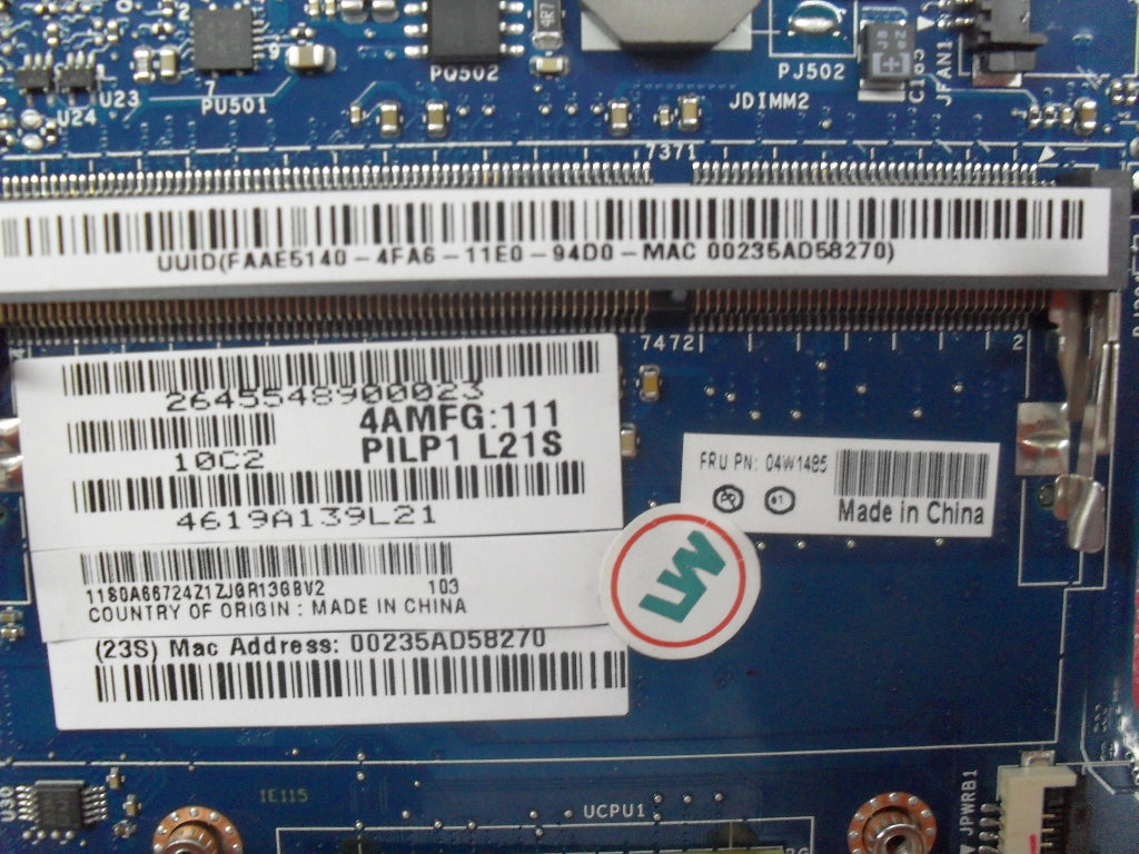 Lenovo 04W1485 - Part