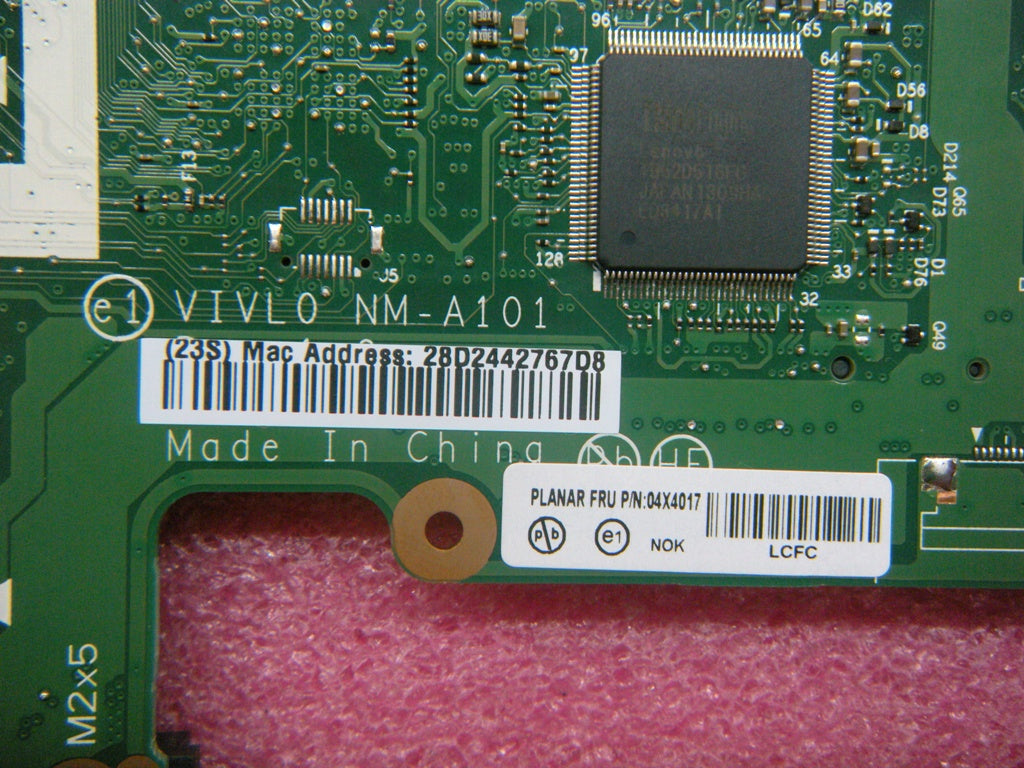 Lenovo Bdplanar Nok,I3-4010,Swg,Tpm - 04X4017