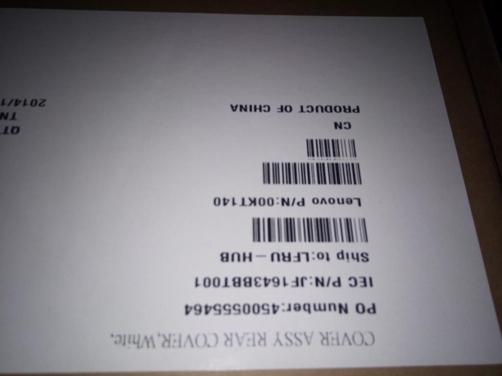 Lenovo Co Covers - 00KT140