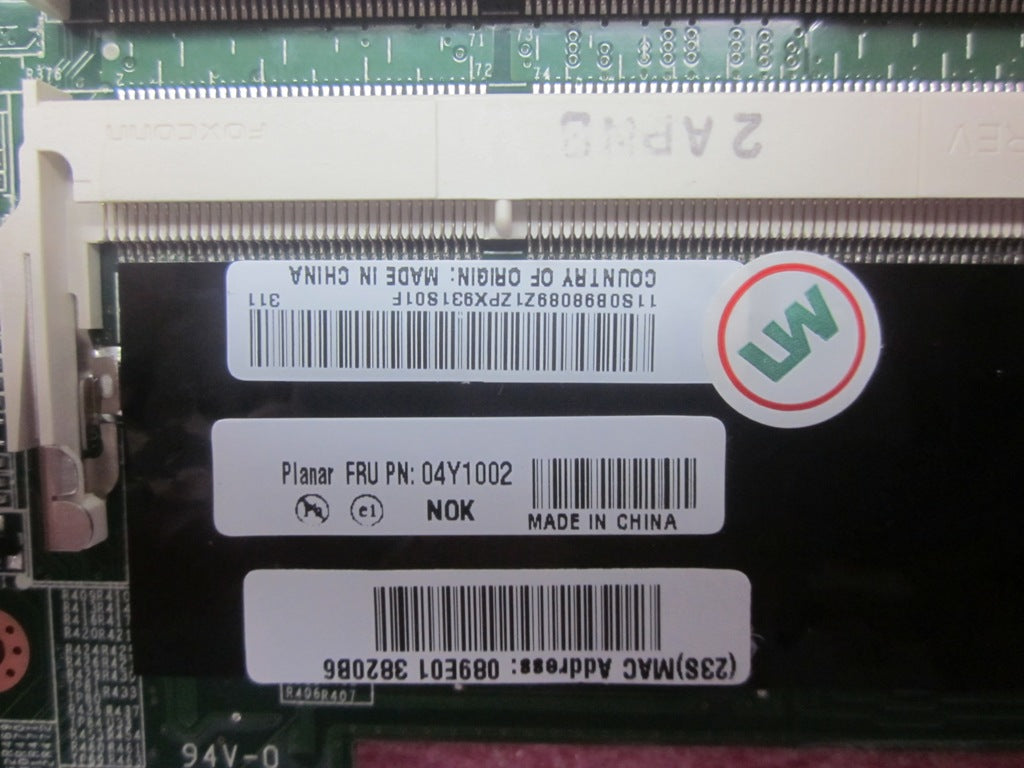 Lenovo Cdpop Planar I3-2365M Nok - 04Y1002
