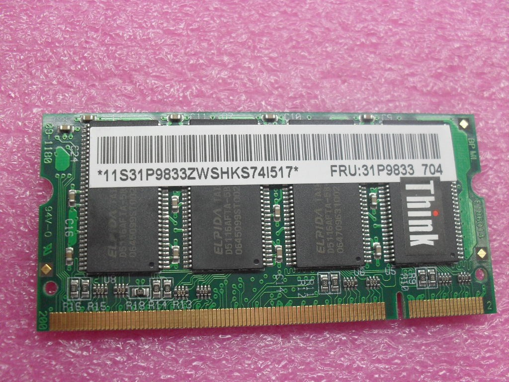 Lenovo 512Mb Ddr - 31P9833