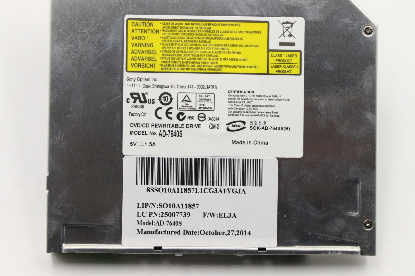 Lenovo 25007739 Rambo Optiarc Ad-7640S