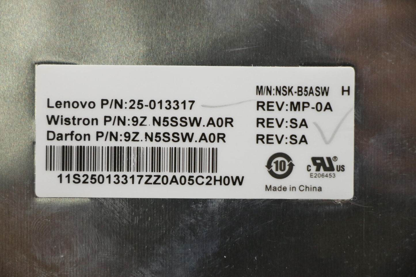 Lenovo Ki Keyboards Internal - 25013317